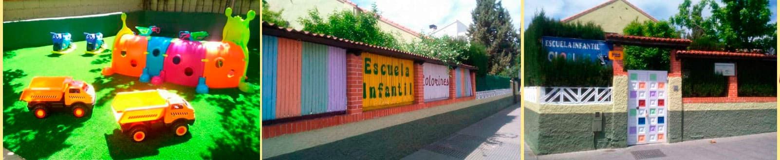 Escuela Infantil Colorines fachada jardín infantil